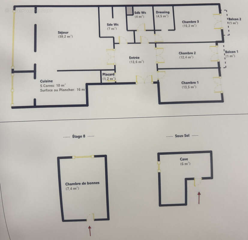 Appartement à MARSEILLE-8E