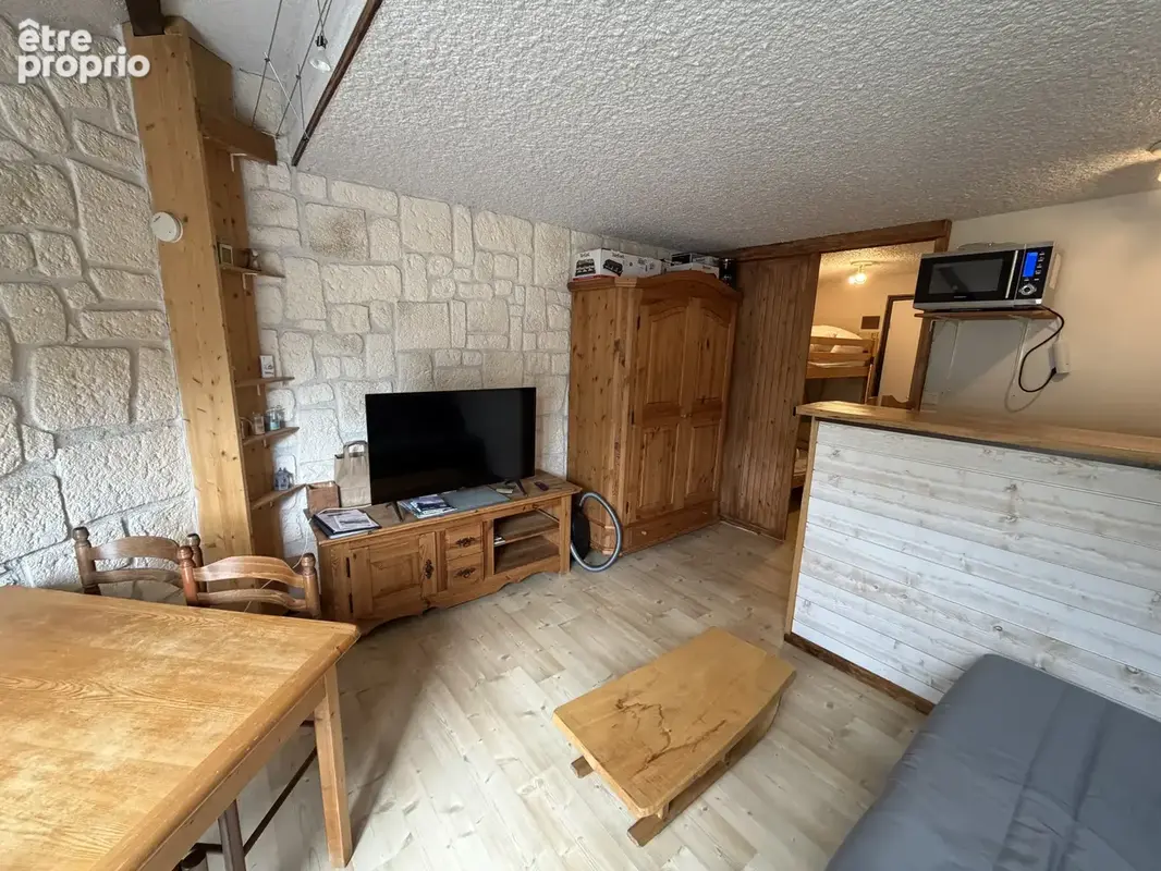 Studio cabine balcon en centre station - photo 2