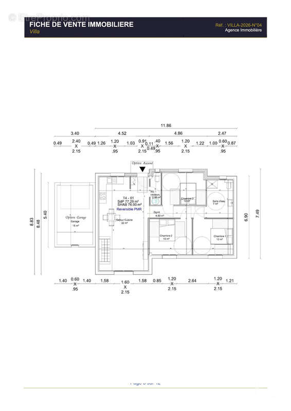 Maison 76 m² à Olmeta-Di-Tuda  - photo 3