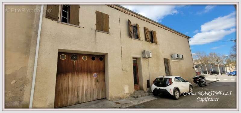 A vendre, Astaffort, Centre village local commercial vide et Appartement - photo 4