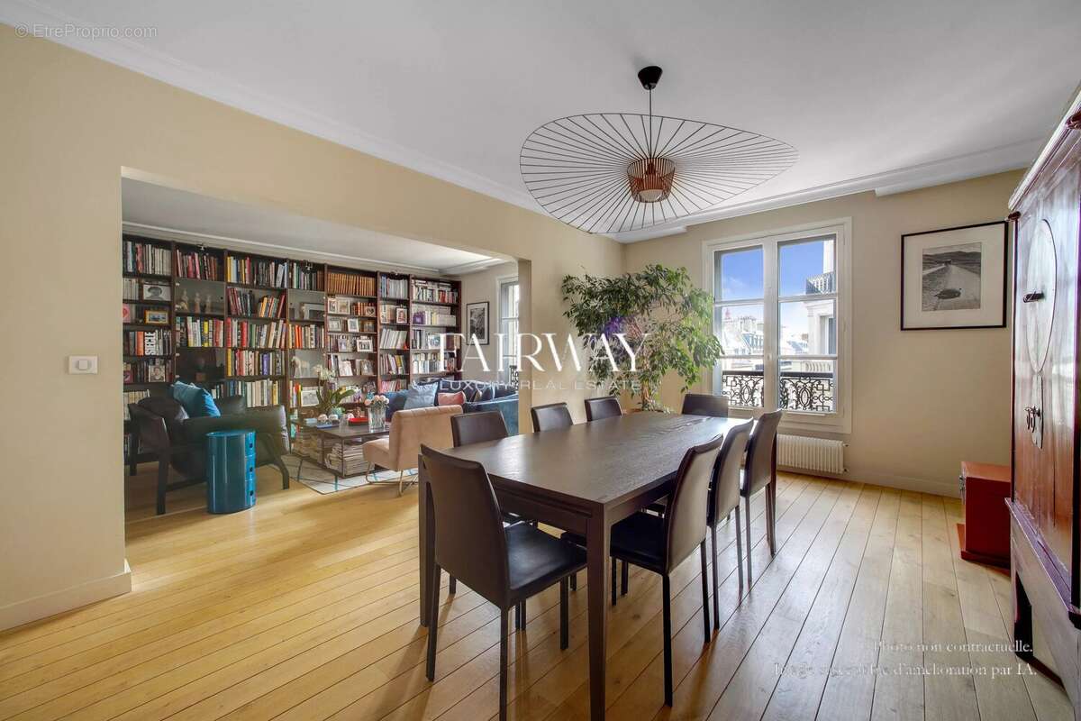 Appartement exceptionnel Parc Monceau  avec terrasse - 190 m² - 4 chambres - photo 6
