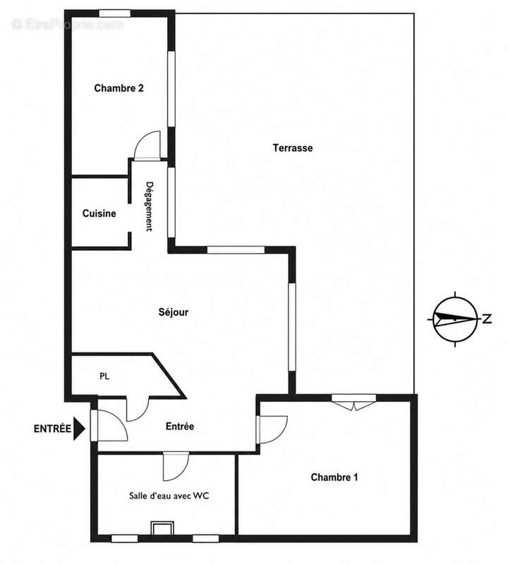 Dpt Alpes Maritimes (06), à vendre ANTIBES Appartement T3 65 m² – Rez-de-jardin, terrasse 40 m² et piscine - photo 15