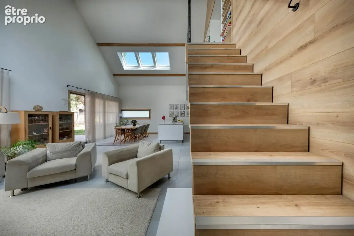 Maison contemporaine de 162m2 - 4 chambres - 1000m2 de terrain boise - photo 18