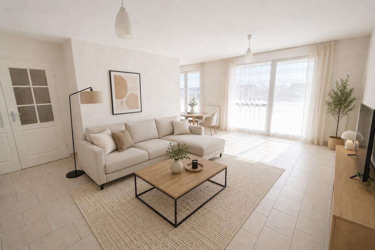 Appartement T3 TALANT - Balcon - Garage - photo 3