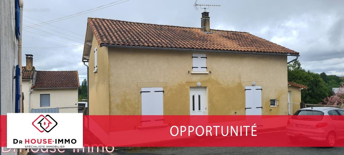 Maison à CHEF-BOUTONNE