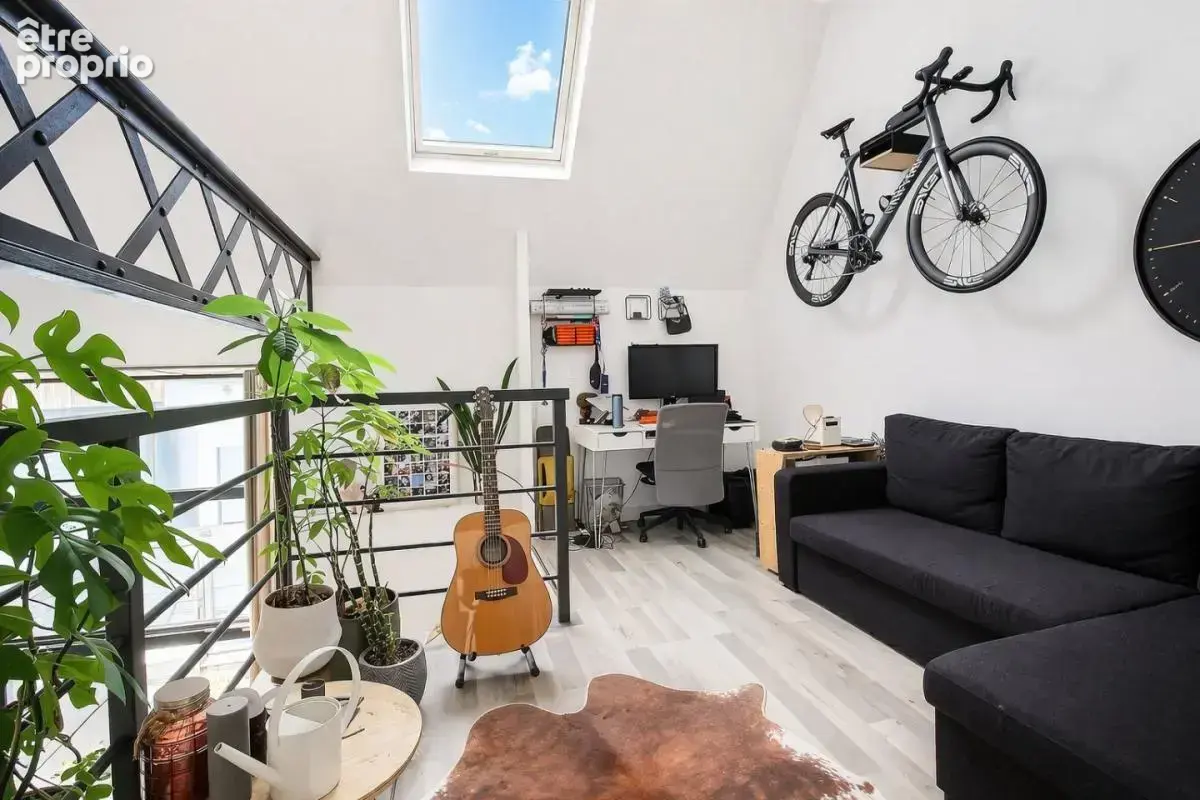 Loft unique de 135 m² – Volume, lumière, extérieur cocooning et parking - photo 7