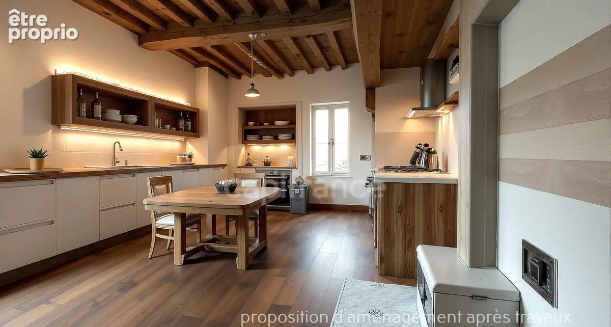 Maison en pierre 120 m² - 4 chambres - Terrain 4 180 m² - Proche Argentan et Sées LE CERCUEIL (61) ORNE - NORMANDIE - photo 12