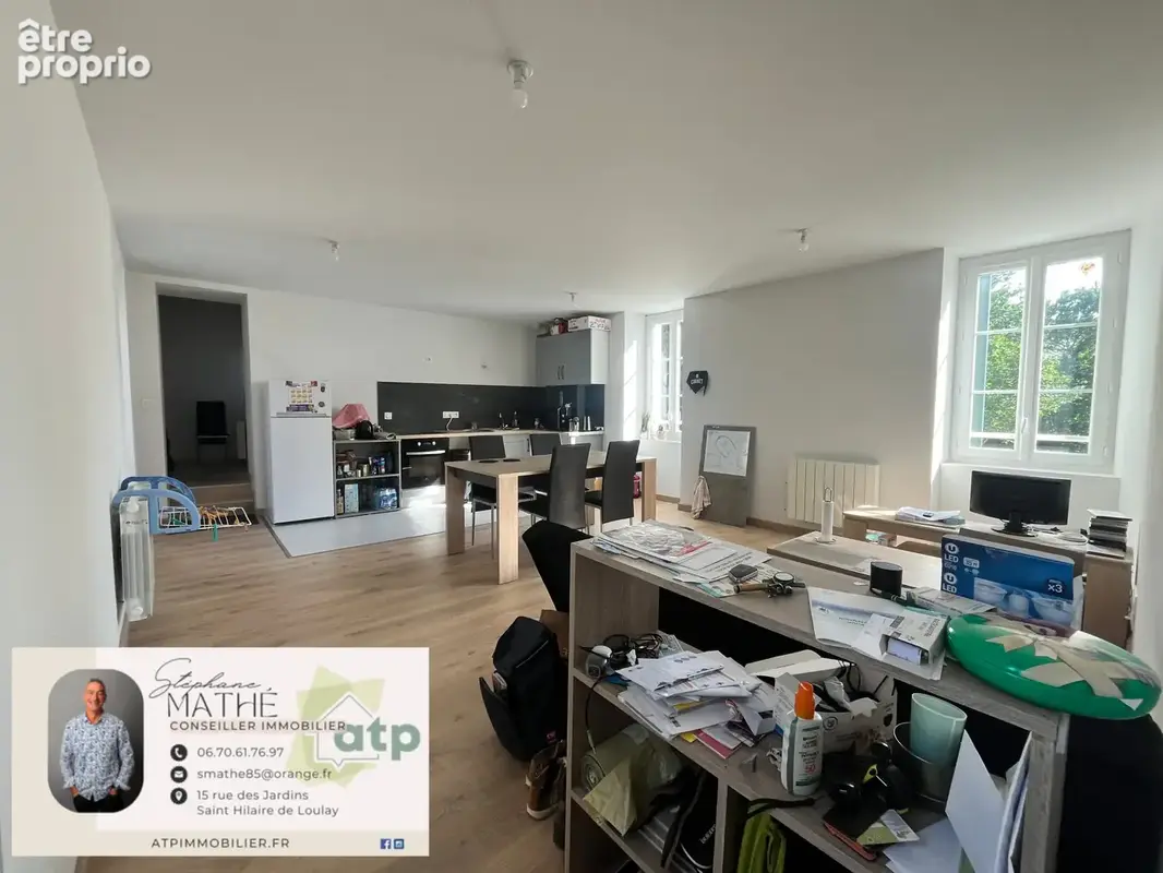 Appartement DUPLEX 3 CH / Centre Bellevigny - photo 4
