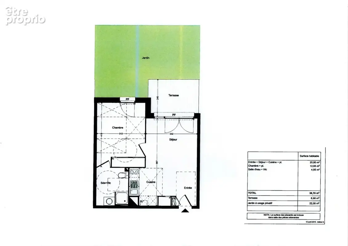 Appartement 40 m² à L'union  - photo 12