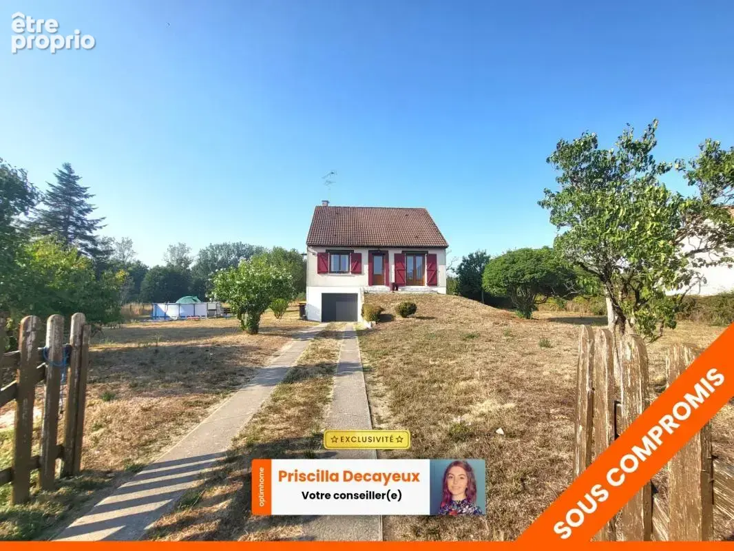 Pavillon 88m² + sous-sol - 3 chambres - terrain 1500m² - 126 800€ - photo 1