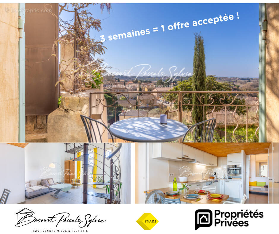 Appartement à BEAUMES-DE-VENISE