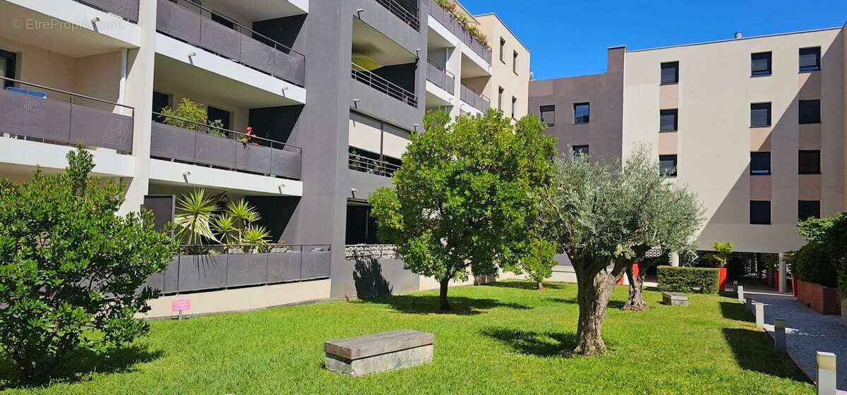 SAINT JEAN DE VEDAS (34) F3 avec grande terrasse et parking en sous-sol - photo 12