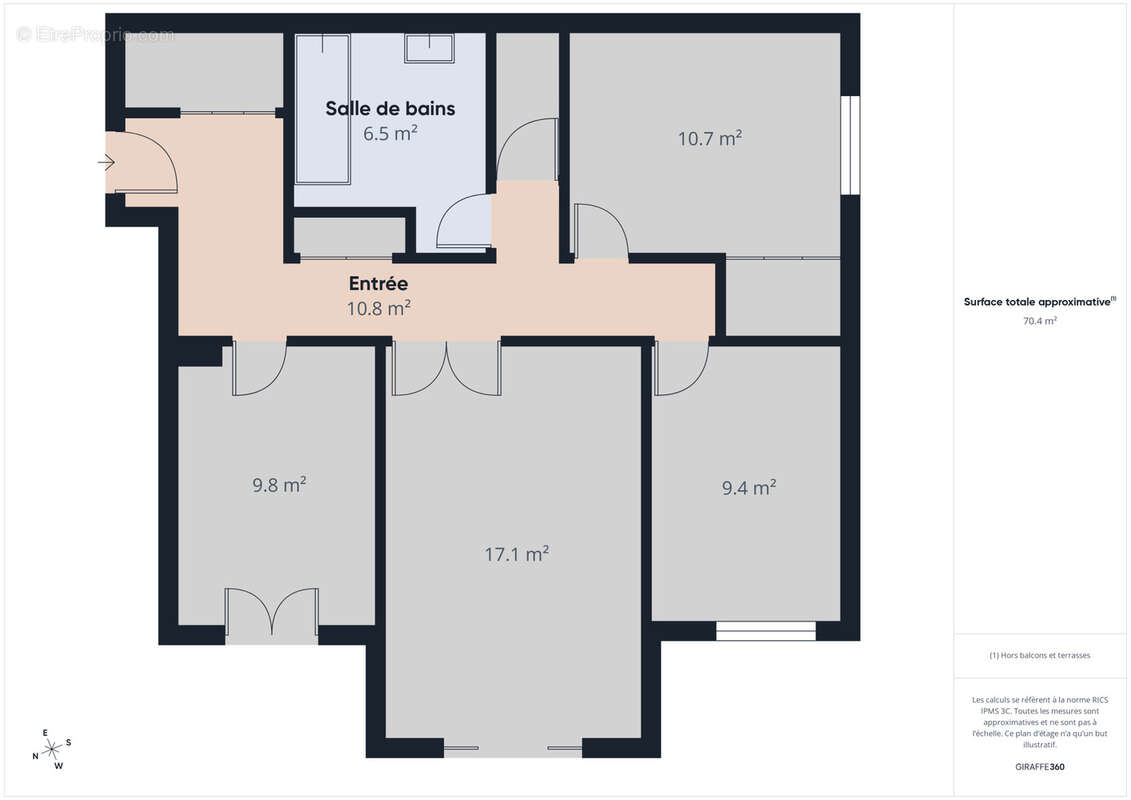 Appartement à BRIOUDE