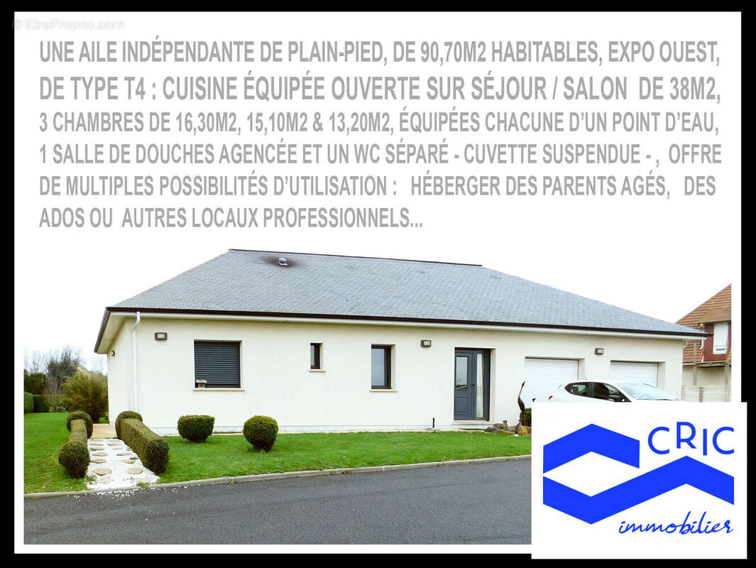 Maison à OCTEVILLE-SUR-MER