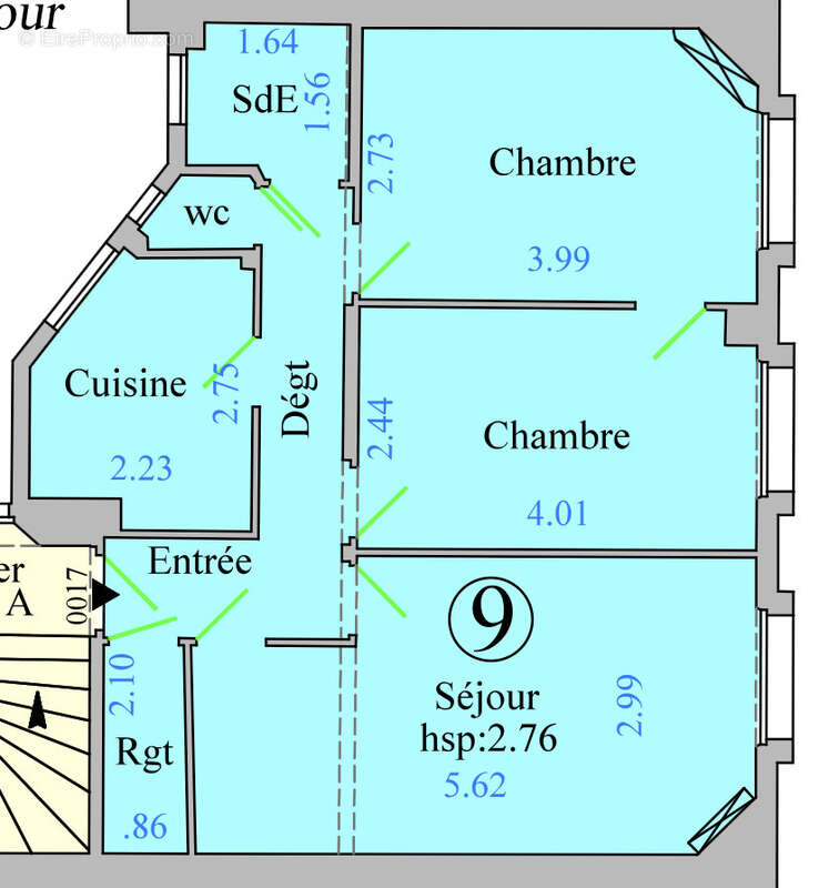 Appartement à BOULOGNE-BILLANCOURT