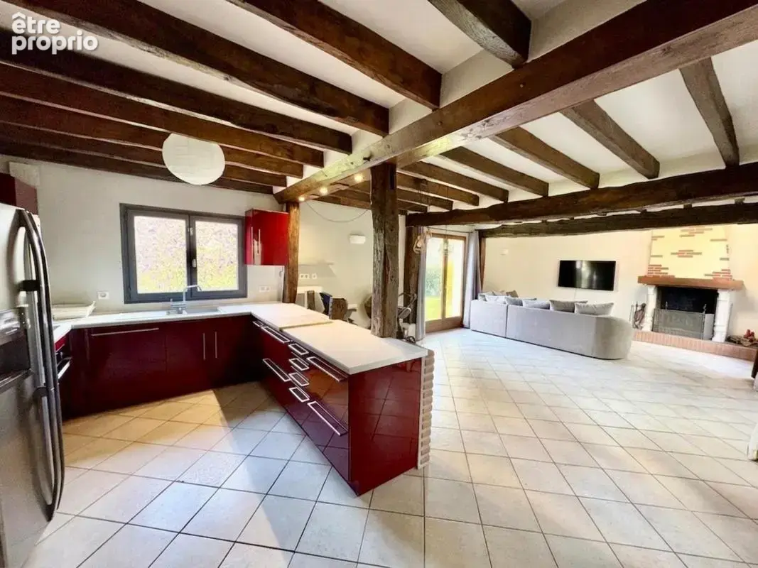 Domaine d'exception à Quincampoix : 2 demeures de charme & contemporaines sur 2 980 m² de parc paysagé - photo 12