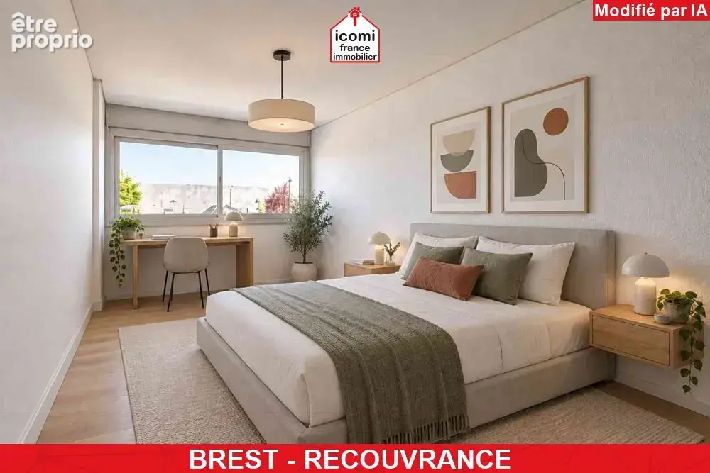 Finistere - brest (29200) - a vendre -appartement de 81 m² - 2 chambres -  lumineux - balcon -  vue degagee - cave - parking – r - photo 5