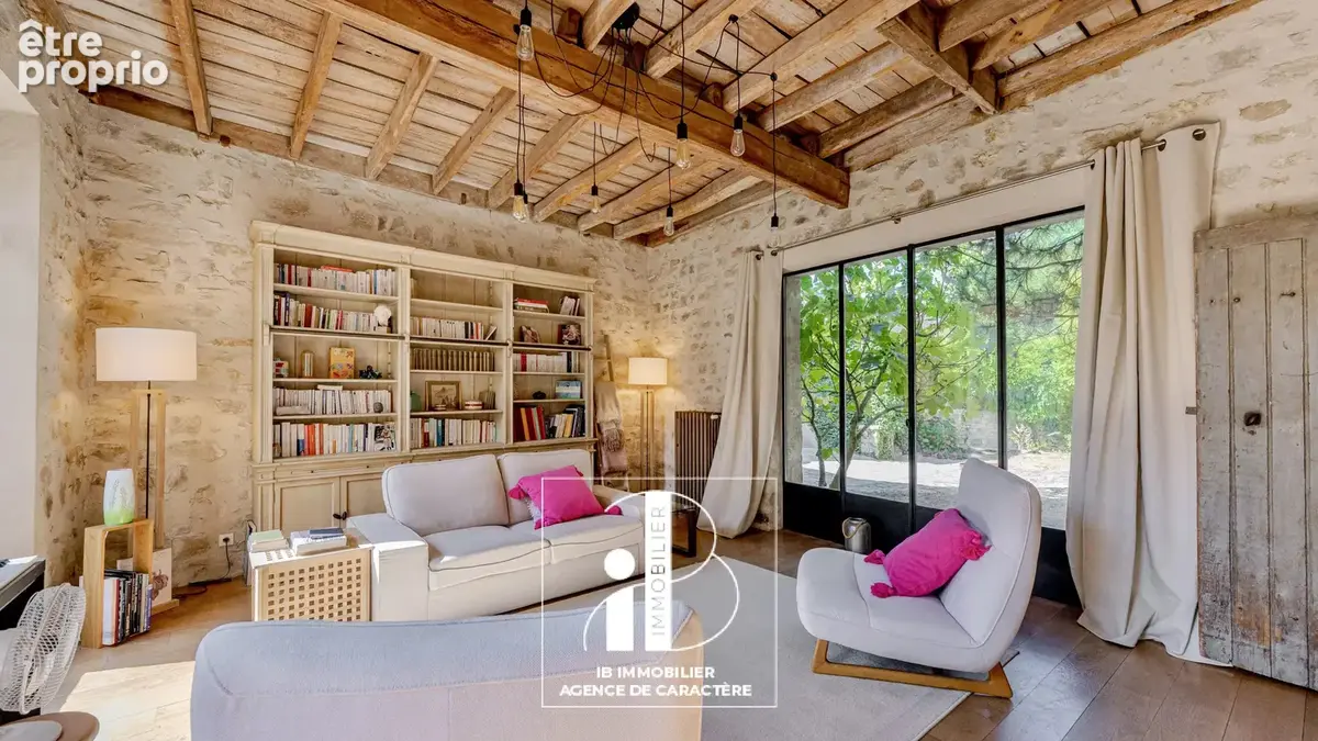 Bourron-marlotte – maison ancienne de caractère 210 m² – jardin clos 518 m² - photo 14