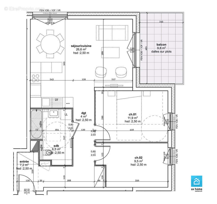 Appartement à TRUCHTERSHEIM