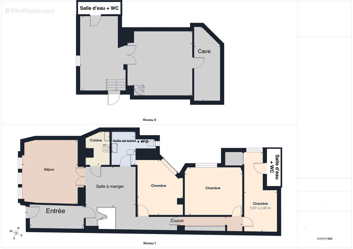 Appartement à PARIS-17E