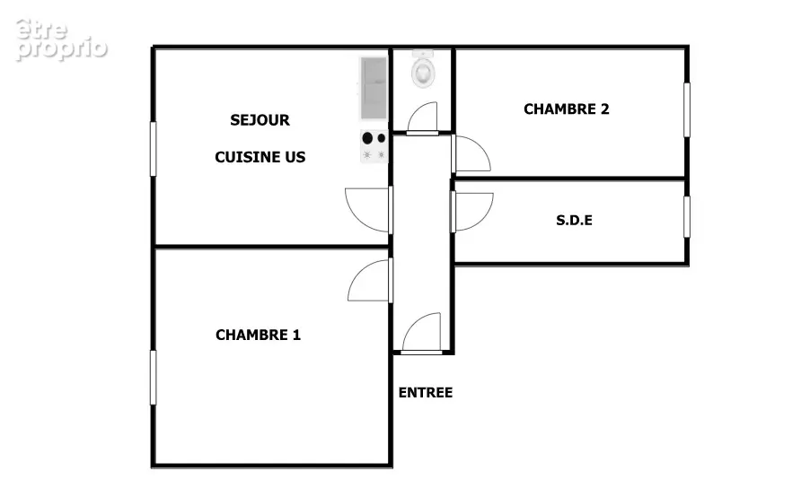 Asnieres bac / gare - 3 pieces  45 m² - 335 000 fai - photo 5
