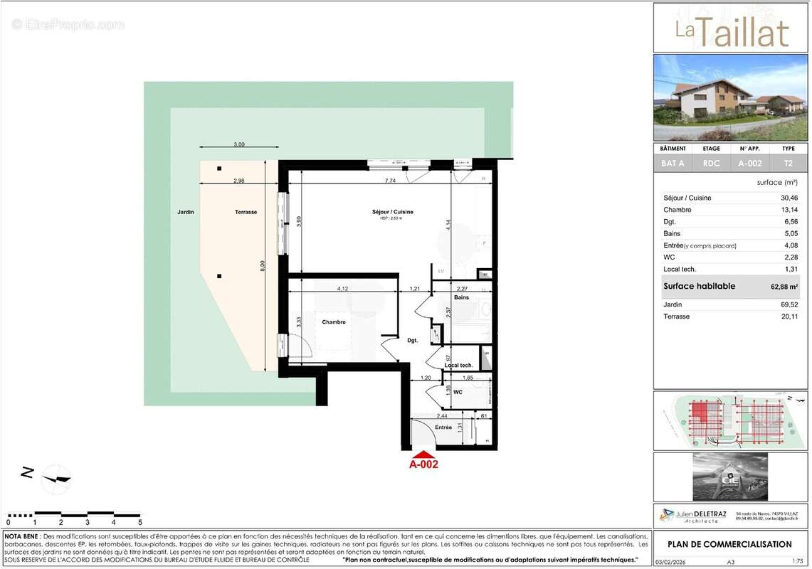 Appartement à FEIGERES