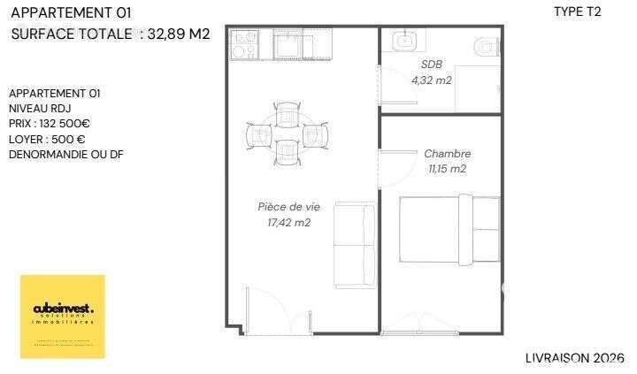 Photo 2 - Appartement à MORLAIX