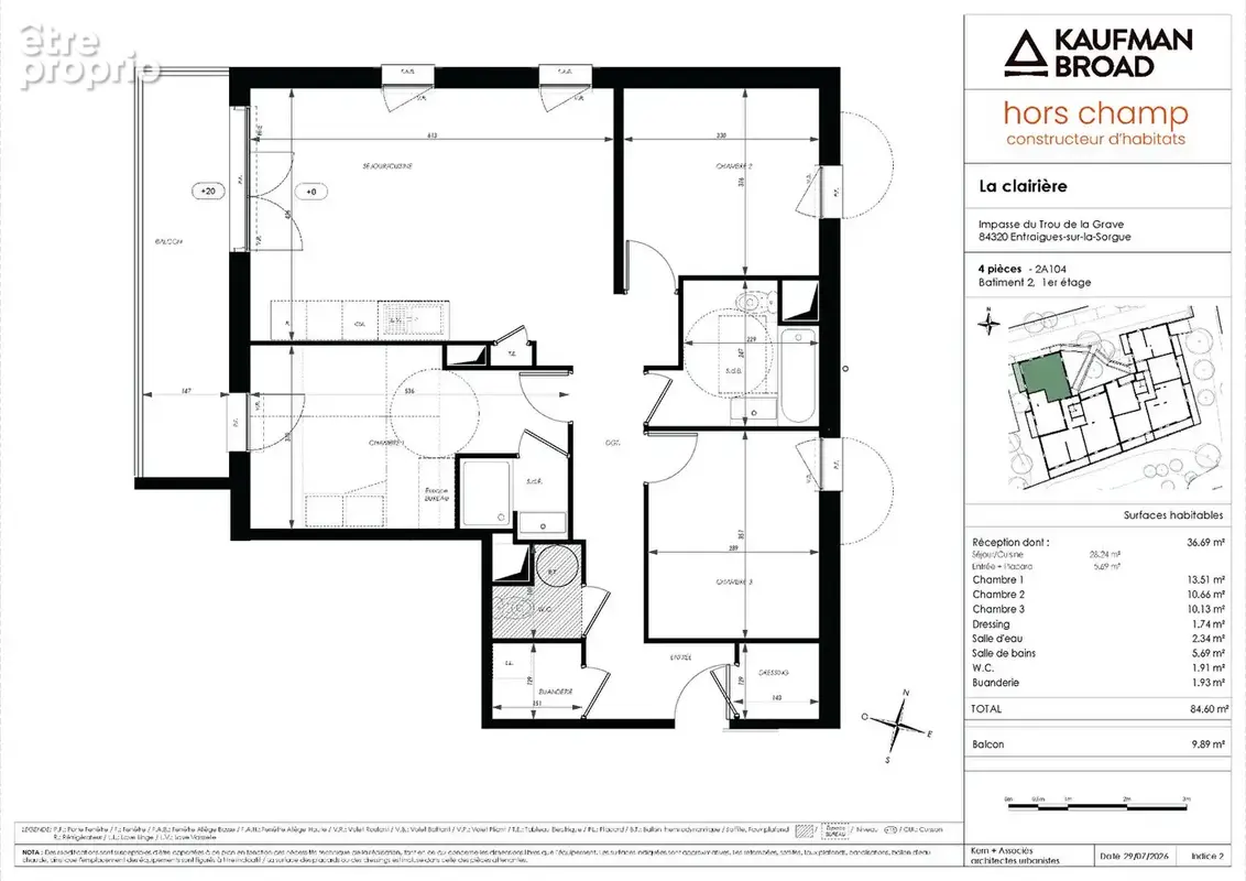 Appartement 84m² à entraigues-sur-la-sorgue - photo 4