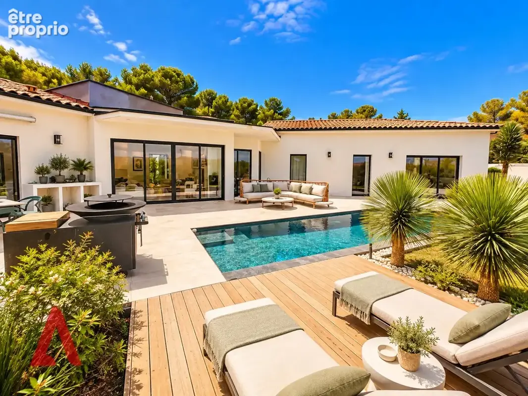 Villa contemporaine d'architecte  206 m²  Terrain 1 157 m² - photo 5