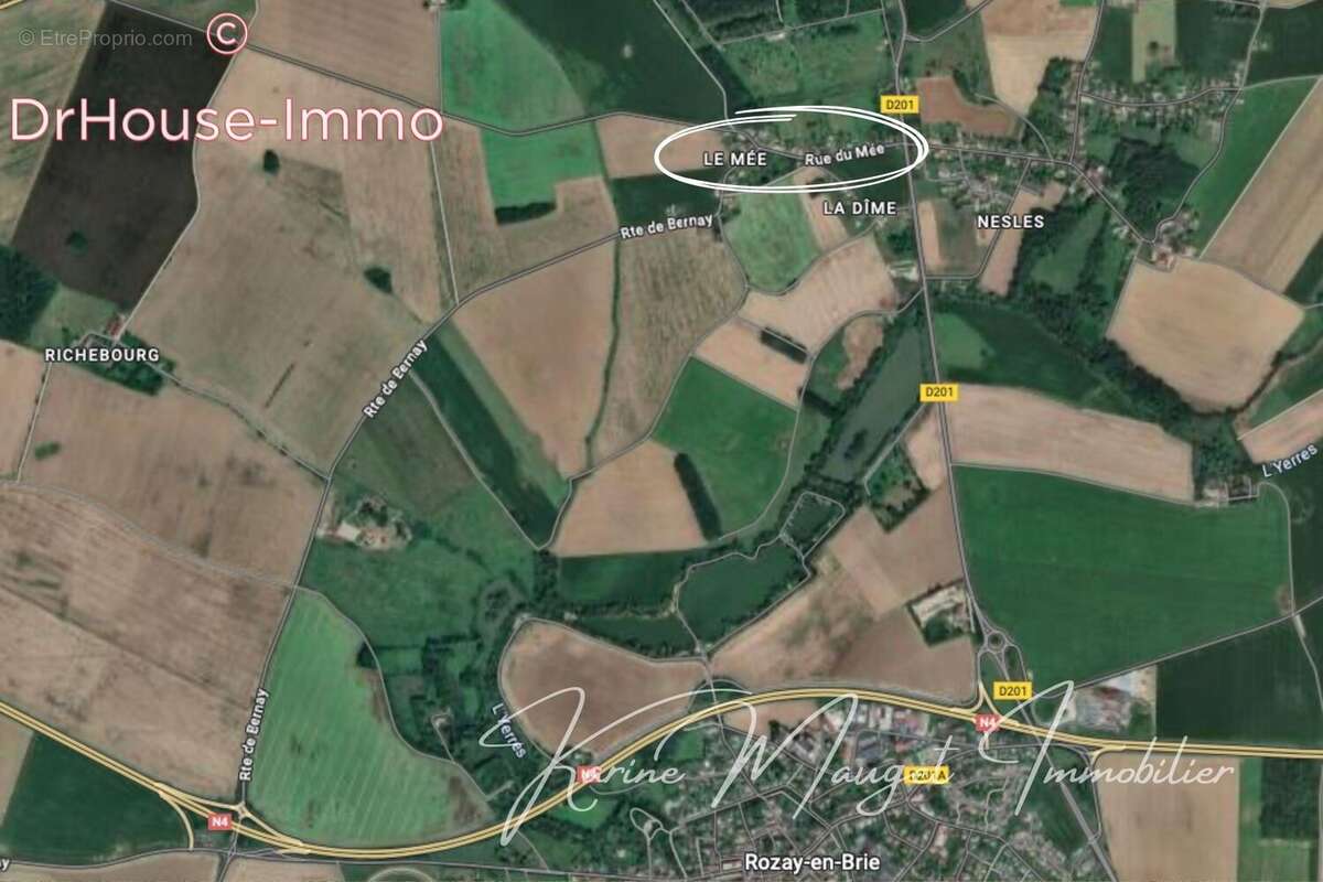 Terrain à LUMIGNY-NESLES-ORMEAUX