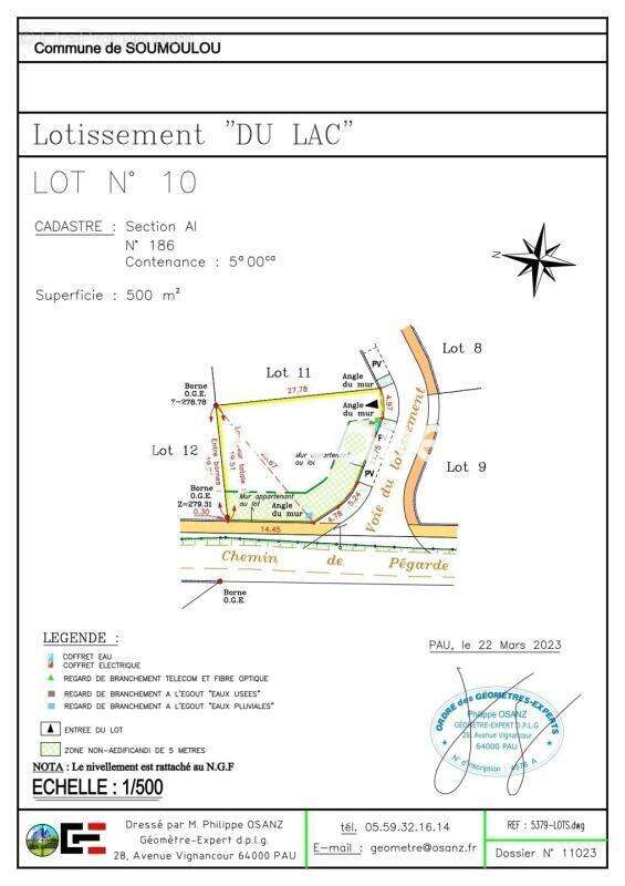 Terrain à SOUMOULOU
