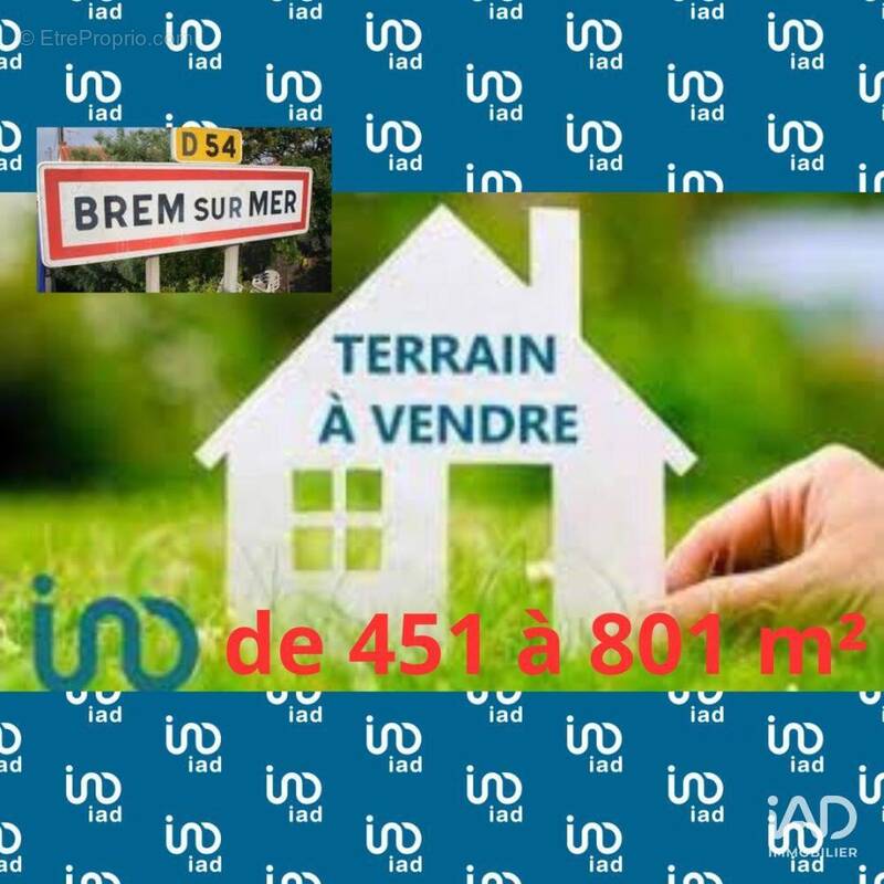 Photo 1 - Terrain à BREM-SUR-MER
