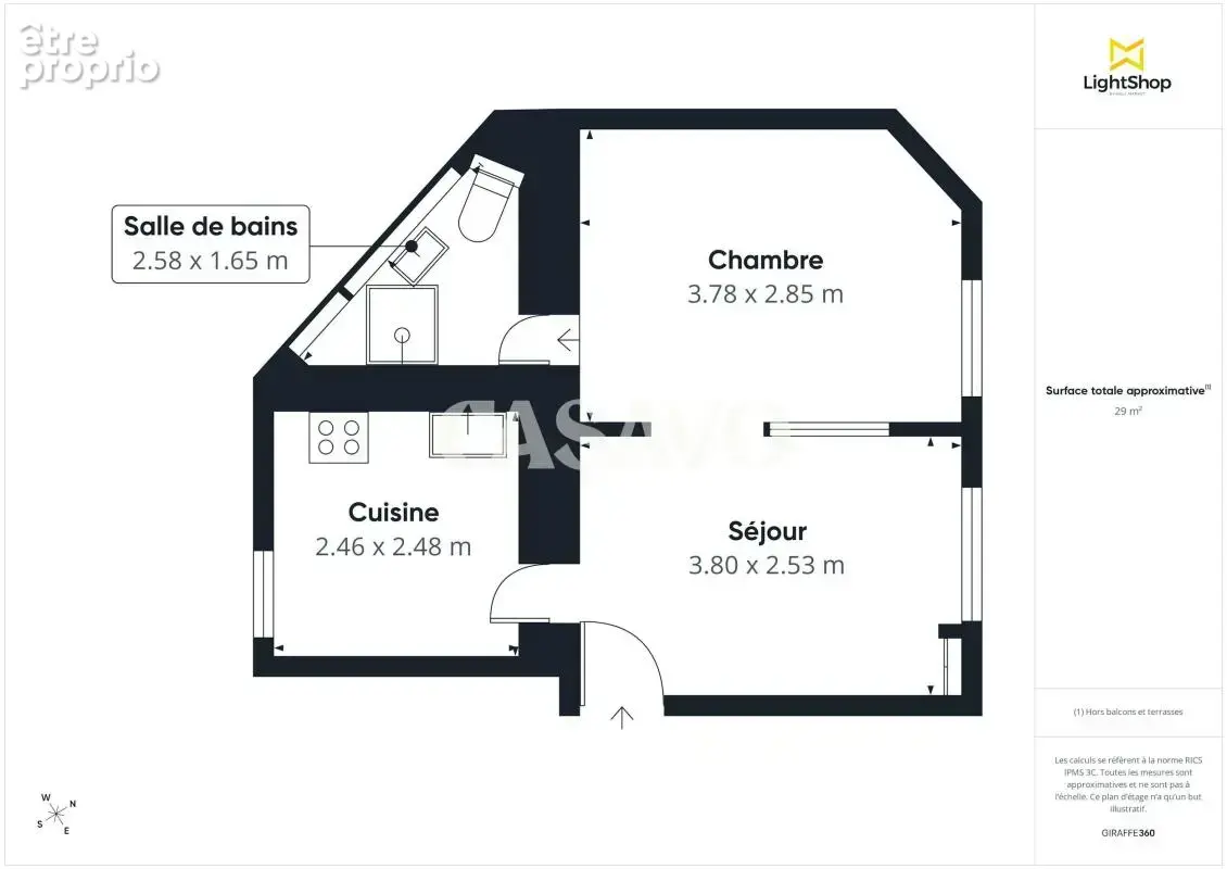 Vente Appartement 2 pièces de 30m² - 92100 Boulogne-Billancourt - photo 15