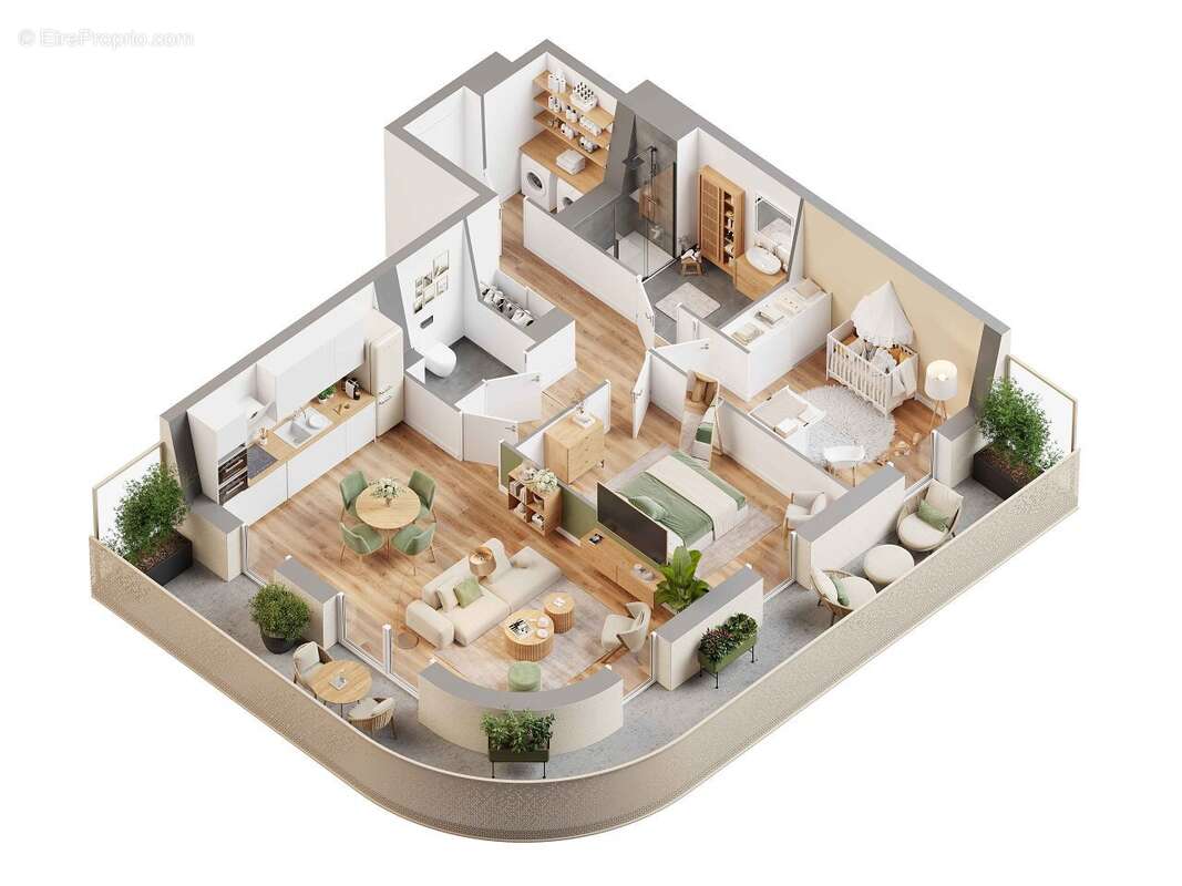 Appartement à vendre - photo 5