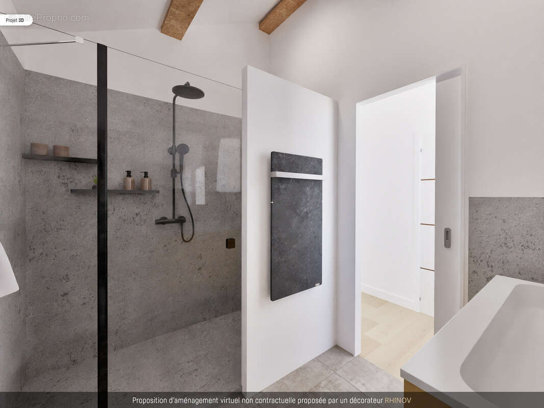 St-Just-St-Rambert, maison d'architecte 147 m², 4 chambres, garage double sur terrain de 985 m² - photo 52