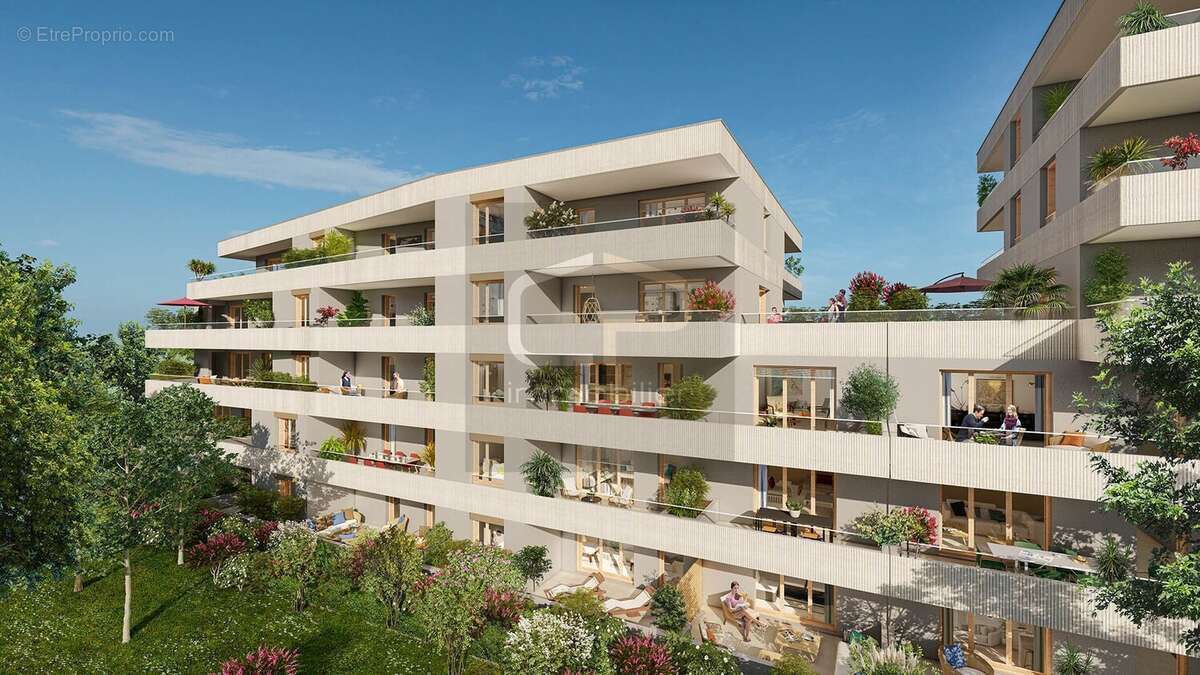 Appartement T4 neuf à vendre à Annecy  Grande terrasse de 42 m², garage et cave - photo 3