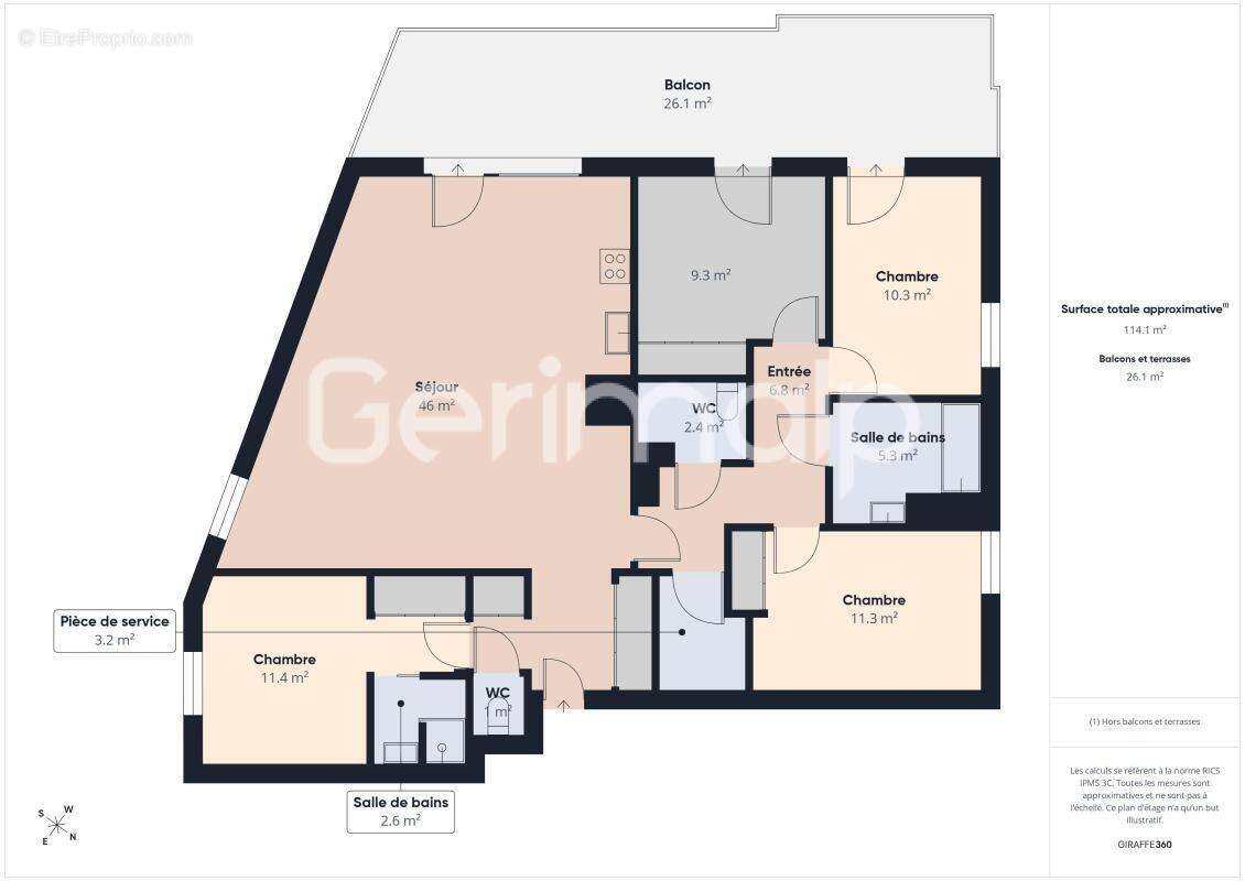 Appartement à CRAN-GEVRIER