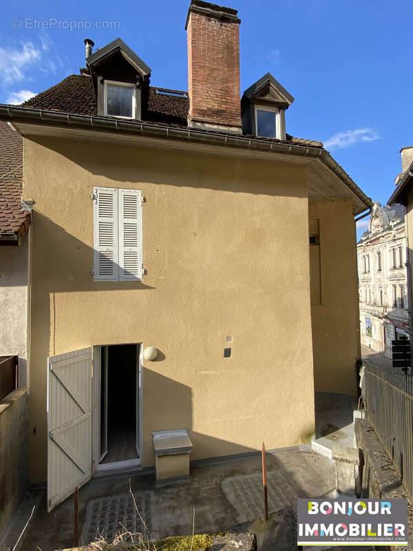 Vu de la terrasse du logement du 1er étage - Appartement à SAINT-LAURENT-DU-PONT