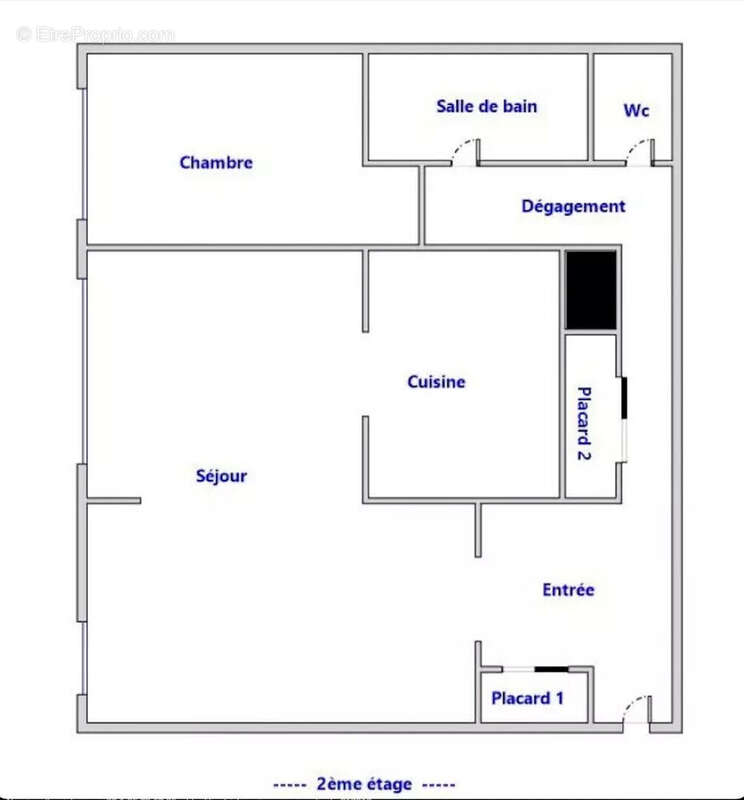 Appartement à PARIS-18E