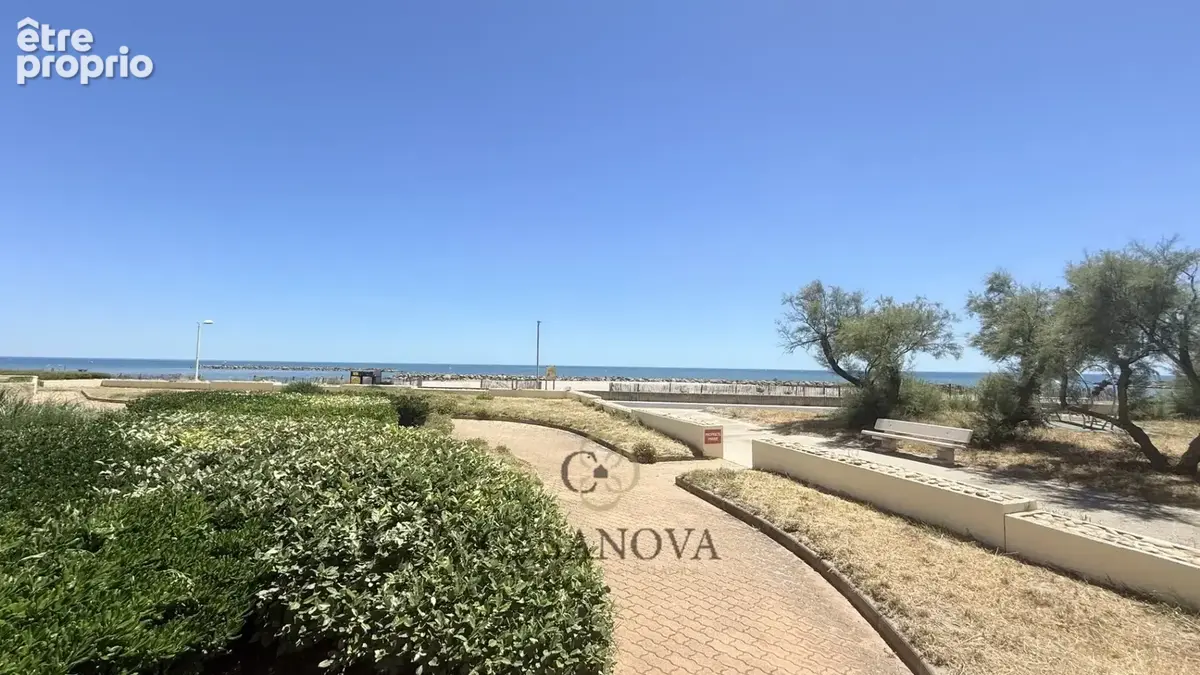 Appartement première ligne vue mer avec terrasse et parking à Palavas-les-Flots - photo 6