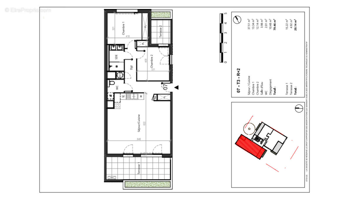 Appartement à TOULOUSE