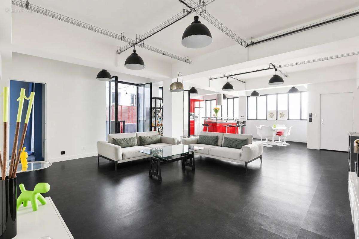 Loft lumineux 105 m², terrasse à Paris 12 - photo 4