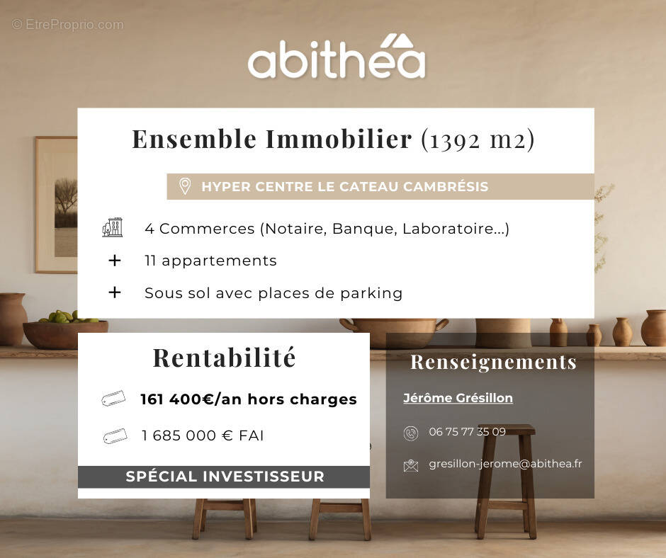 Appartement à LE CATEAU-CAMBRESIS