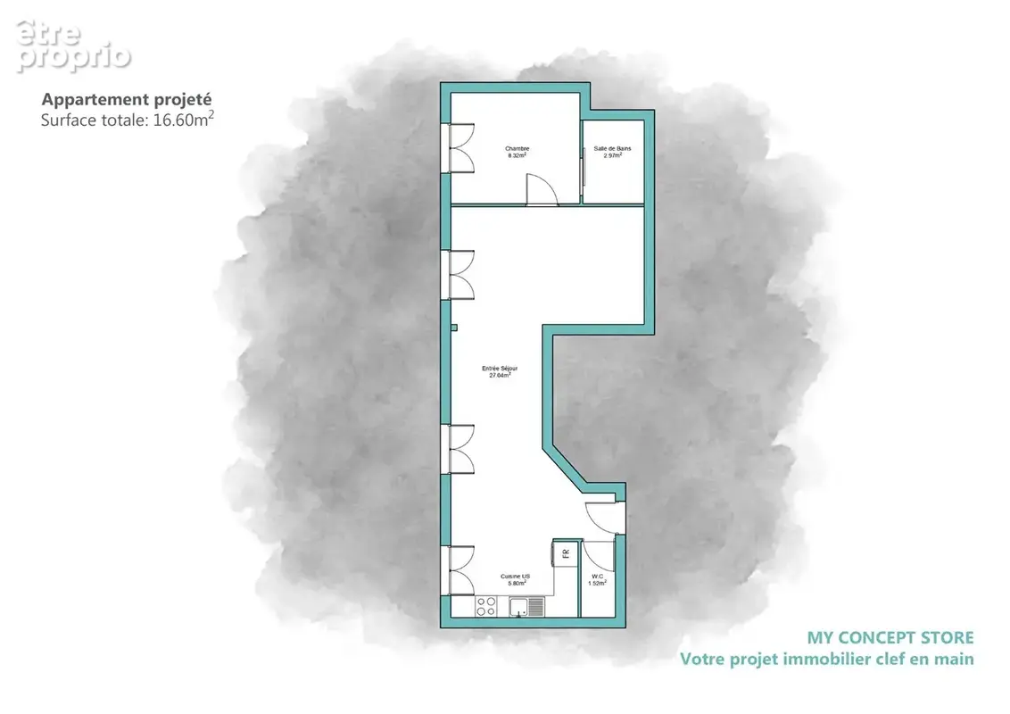 PARIS 19ème - 2P 45,5 M2 + BOX - 349 000  FAI - photo 9