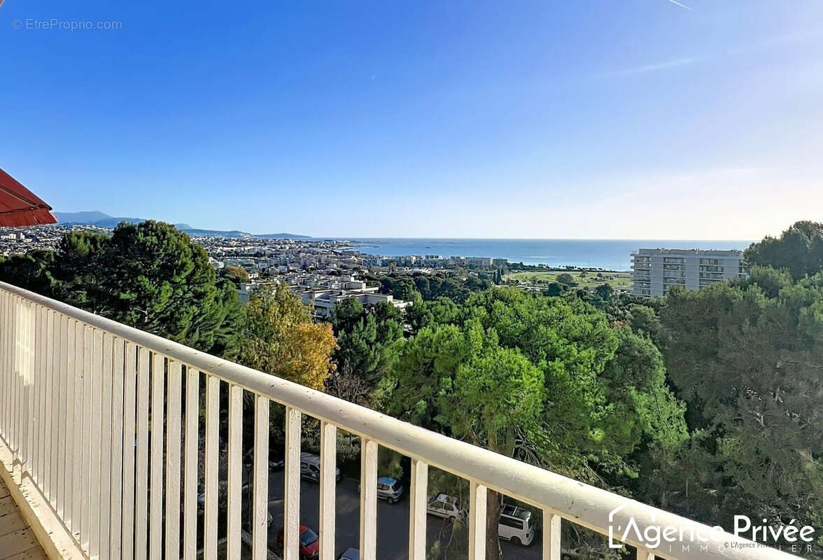 Terrasse principale - Appartement à CAGNES-SUR-MER