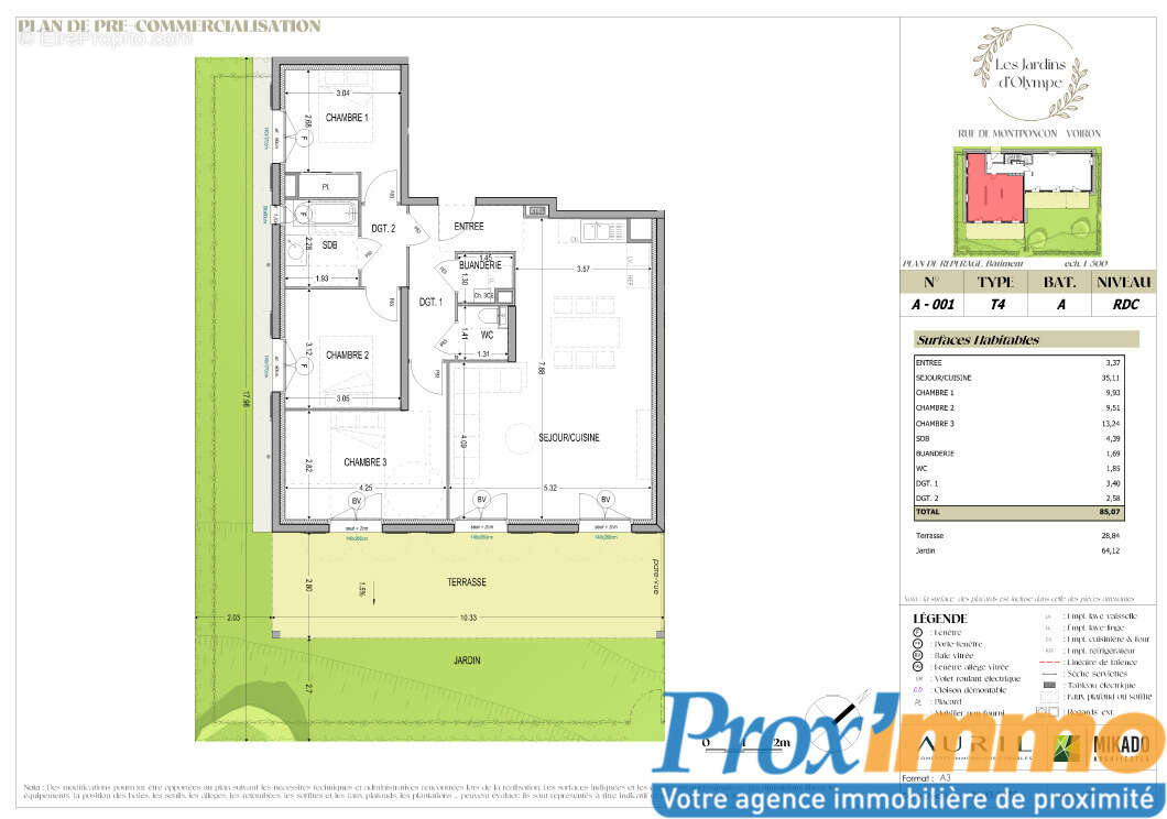 Appartement à VOIRON