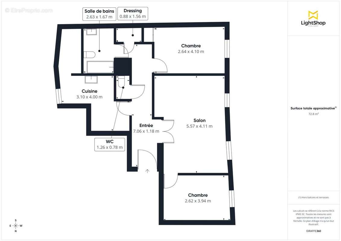 Appartement à VILLEJUIF