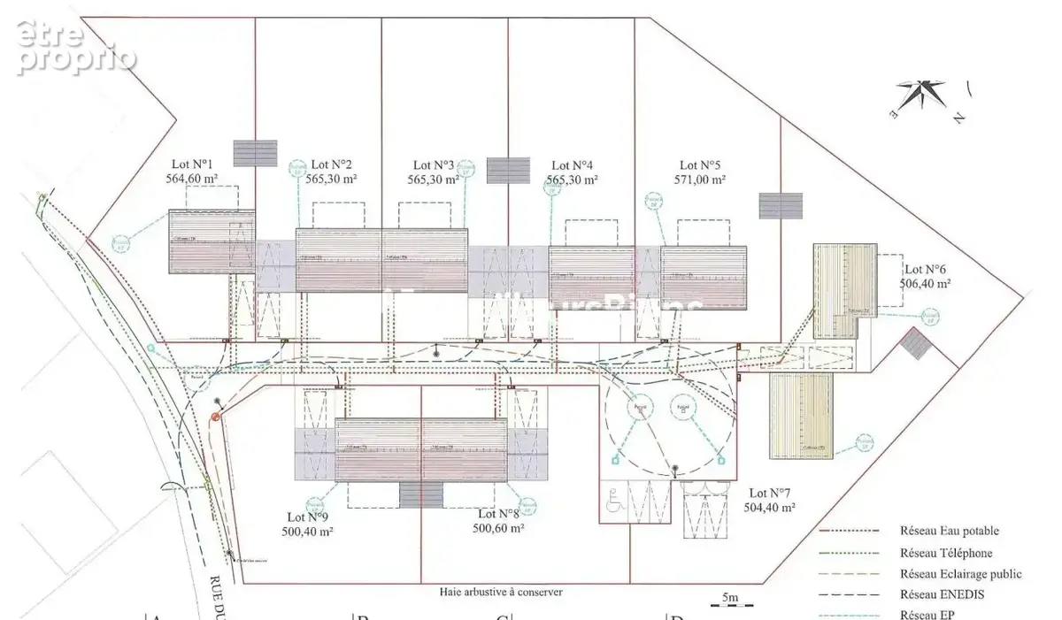Buhy (95) : terrain de 5 497 m² avec permis d'aménager 9 lots - photo 6