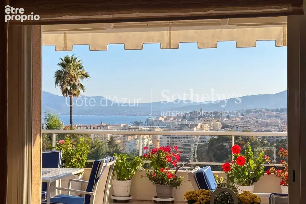 Cannes Californie, appartement 4 pièces avec grande terrasse et vue mer à proximité de la Croisette - photo 2