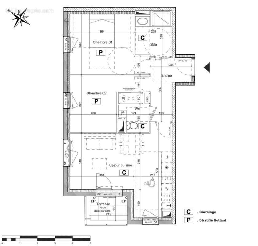 Appartement à SAINT-HERBLAIN